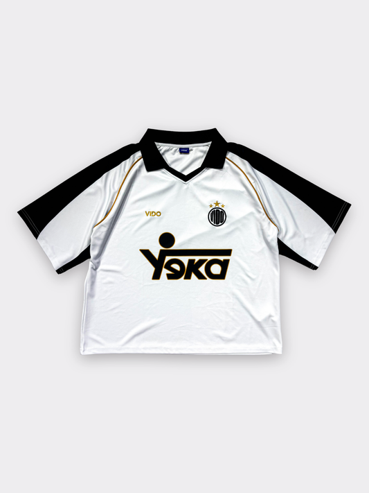 YEKA RETRO JERSEY - WHITE