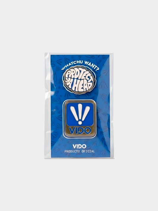 PACK DE PINES - PROTECT YA HEAD